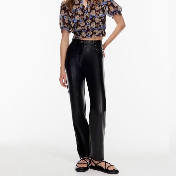 Aritzia Pants - Aritzia Wilfred The Melina Pant Black